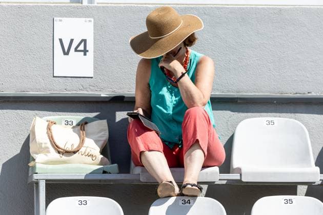 WTA, Tennis Damen 125 - T-Mobile Polish Open 2025 fan during WTA 125 tennis tournament, T-Mobile Polish Open 2025 in Warsaw, Poland on July 30, 2025. Warsaw Poland  Copyright: xFotoxOlimpikx originalFilename:jastrzebowski-wta125tm250730_npdzO.jpg