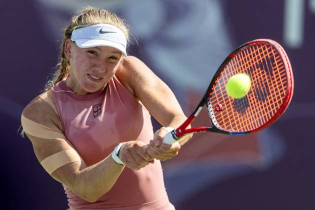 WTA, Tennis Damen 125 - T-Mobile Polish Open 2025 Alina Korneeva during WTA 125 tennis tournament, T-Mobile Polish Open 2025 in Warsaw, Poland on July 30, 2025. Warsaw Poland  Copyright: xFotoxOlimpikx originalFilename:jastrzebowski-wta125tm250730_npWok.jpg