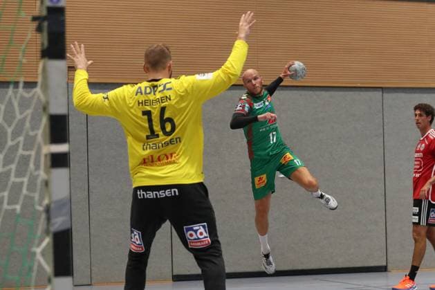 30.07.2025, xgox, Handball - Testspiel SC Magdeburg - Fredericia Handboldklub emspor, v.l. Tim Hornke (Magdeburg, 17) wirft Tor, Torschuetze, erzielt Tor, Treffer, scores the goal Ilsenburg