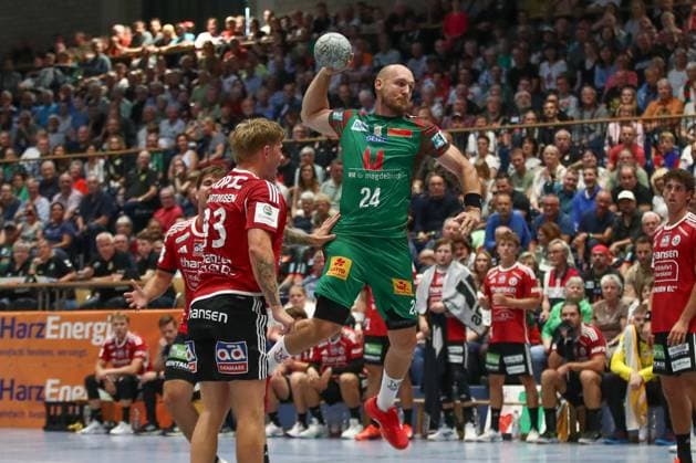 30.07.2025, xtgx, Handball, Testspiel, SC Magdeburg - Fredericia Handboldklub v.l. Christian O Sullivan (Magdeburg, 24) wirft Tor, Torschuetze, erzielt Tor, Treffer, scores the goal Ilsenburg