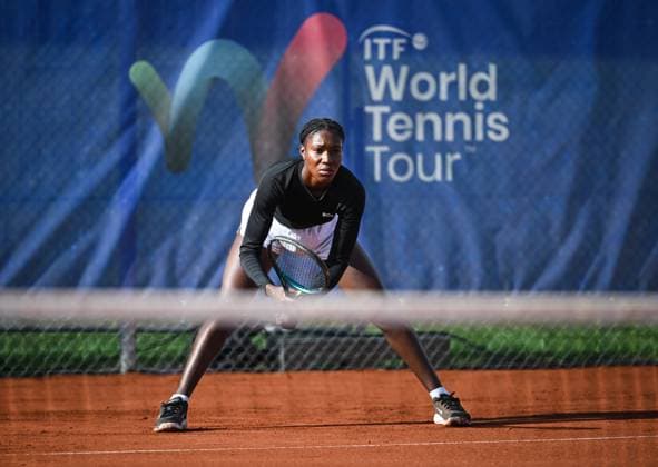 Tennis ITF Tour Ladies Open Hechingen 2025 30.07.2025 1. Runde Noma Noha Akugue (GER)