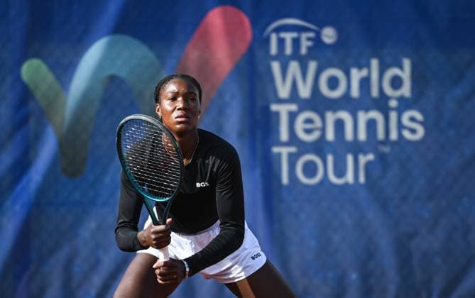Tennis ITF Tour Ladies Open Hechingen 2025 30.07.2025 1. Runde Noma Noha Akugue (GER)