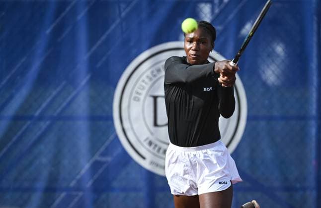 Tennis ITF Tour Ladies Open Hechingen 2025 30.07.2025 1. Runde Noma Noha Akugue (GER)