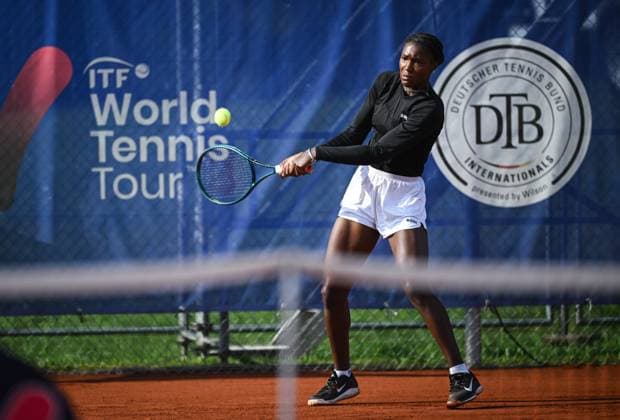 Tennis ITF Tour Ladies Open Hechingen 2025 30.07.2025 1. Runde Noma Noha Akugue (GER)