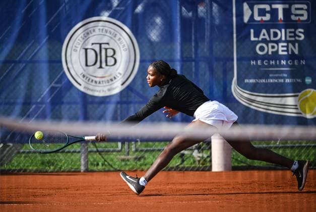 Tennis ITF Tour Ladies Open Hechingen 2025 30.07.2025 1. Runde Noma Noha Akugue (GER)