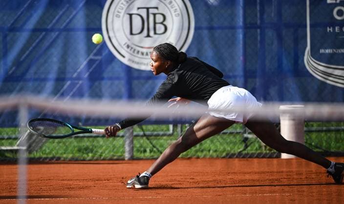 Tennis ITF Tour Ladies Open Hechingen 2025 30.07.2025 1. Runde Noma Noha Akugue (GER)