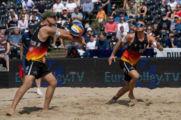 RECORD DATE NOT STATED European Championship, EM, Europameisterschaft - Beachvolleyball Düsseldorf, 30.07.2025 Jonas Sagstetter (GER); European Championship - Beachvolleyball Düsseldorf am 30.07.2025 Copyright: xBEAUTIFULxSPORTS PeterxWeberx
