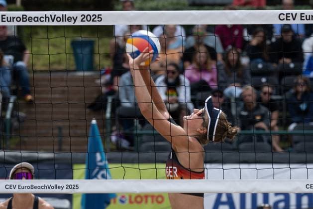 RECORD DATE NOT STATED European Championship, EM, Europameisterschaft - Beachvolleyball Düsseldorf, 30.07.2025 Svenja Mueller (GER); European Championship - Beachvolleyball Düsseldorf am 30.07.2025 Copyright: xBEAUTIFULxSPORTS PeterxWeberx