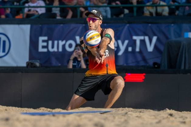 RECORD DATE NOT STATED European Championship, EM, Europameisterschaft - Beachvolleyball Düsseldorf, 30.07.2025 Clemens Wickler (GER); European Championship - Beachvolleyball Düsseldorf am 30.07.2025 Copyright: xBEAUTIFULxSPORTS PeterxWeberx