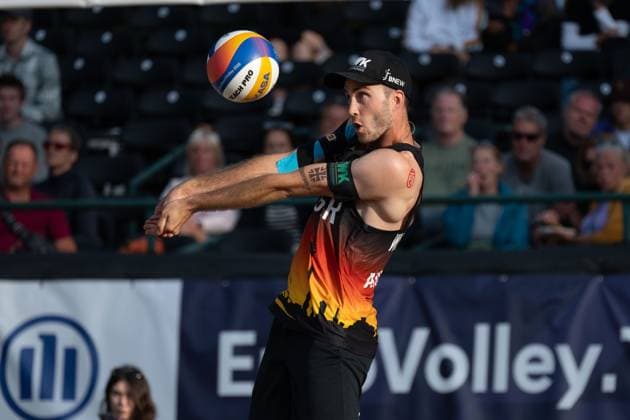 RECORD DATE NOT STATED European Championship, EM, Europameisterschaft - Beachvolleyball Düsseldorf, 30.07.2025 Clemens Wickler (GER); European Championship - Beachvolleyball Düsseldorf am 30.07.2025 Copyright: xBEAUTIFULxSPORTS PeterxWeberx