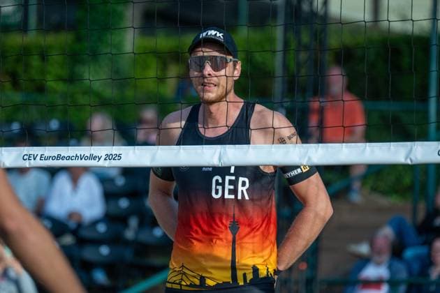 RECORD DATE NOT STATED European Championship, EM, Europameisterschaft - Beachvolleyball Düsseldorf, 30.07.2025 ; European Championship - Beachvolleyball Düsseldorf am 30.07.2025 Copyright: xBEAUTIFULxSPORTS PeterxWeberx