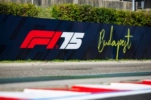 F1 - HUNGARIAN GRAND PRIX 2025 Illustration, Branding during the 2025 Formula 1 Lenovo Hungarian Grand Prix, 14th round of the 2025 FIA Formula One World Championship, WM, Weltmeisterschaft from August 1 to 3, 2025 on the Hungaroring, in Mogyorod, Hungary - MogyorodHungary  Copyright: xJulienxDelfossex