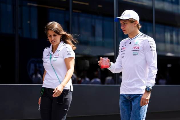 F1 - HUNGARIAN GRAND PRIX 2025 KIMI ANTONELLI Andrea (ita), Mercedes AMG F1 Team W16, portrait during the 2025 Formula 1 Lenovo Hungarian Grand Prix, 14th round of the 2025 FIA Formula One World Championship, WM, Weltmeisterschaft from August 1 to 3, 2025 on the Hungaroring, in Mogyorod, Hungary - MogyorodHungary  Copyright: xJulienxDelfossex