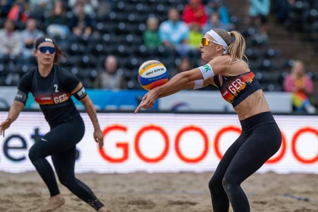RECORD DATE NOT STATED European Championship, EM, Europameisterschaft - Beachvolleyball Düsseldorf, 31.07.2025 ; European Championship - Beachvolleyball Düsseldorf am 31.07.2025 Copyright: xBEAUTIFULxSPORTS PeterxWeberx