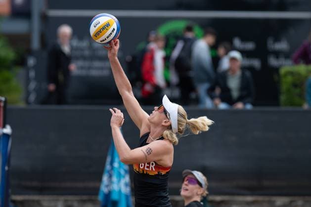 RECORD DATE NOT STATED European Championship, EM, Europameisterschaft - Beachvolleyball Düsseldorf, 31.07.2025 ; European Championship - Beachvolleyball Düsseldorf am 31.07.2025 Copyright: xBEAUTIFULxSPORTS PeterxWeberx