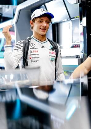 12 Andrea Kimi Antonelli (ITA, Mercedes-AMG Petronas F1 Team), F1 Grand Prix of Hungary at Hungaroring on July 31, 2025 in Budapest, Hungary. (Photo by HOCH ZWEI) Budapest Hungary