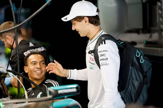 12 Andrea Kimi Antonelli (ITA, Mercedes-AMG Petronas F1 Team), F1 Grand Prix of Hungary at Hungaroring on July 31, 2025 in Budapest, Hungary. (Photo by HOCH ZWEI) Budapest Hungary