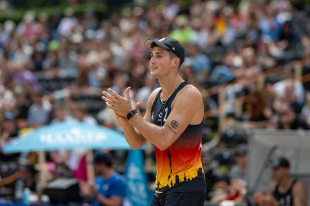 RECORD DATE NOT STATED European Championship, EM, Europameisterschaft - Beachvolleyball Düsseldorf, 31.07.2025 Sven Winter (GER); European Championship - Beachvolleyball Düsseldorf am 31.07.2025 Copyright: xBEAUTIFULxSPORTS PeterxWeberx