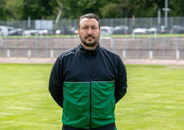 Torwarttrainer Gökhan Aydin; BFC Preussen; Regionalliga Nordost, Porträttermin 2025 2026, 29.07.2025, Copyright: xSebastianxRäppold MatthiasxKochx