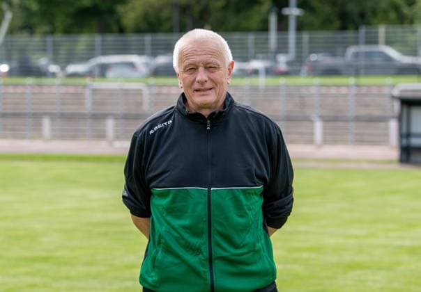 Johann Gajda (Abteilungsleiter); BFC Preussen; Regionalliga Nordost, Porträttermin 2025 2026, 29.07.2025, Copyright: xSebastianxRäppold MatthiasxKochx