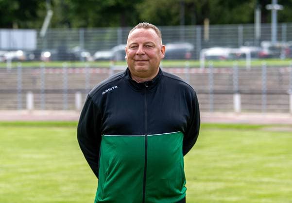 Pierre Seiffert (sportlicher Leiter); BFC Preussen; Regionalliga Nordost, Porträttermin 2025 2026, 29.07.2025, Copyright: xSebastianxRäppold MatthiasxKochx