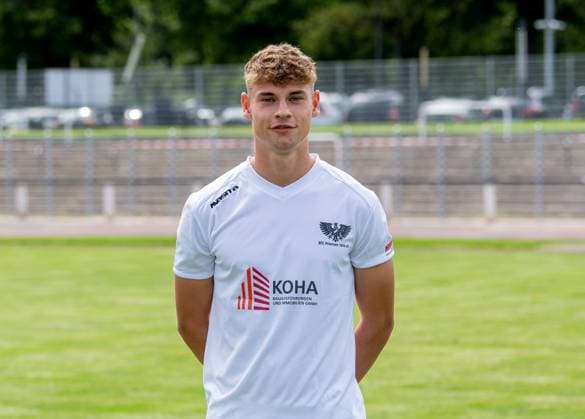 Alexander Dikarev; BFC Preussen; Regionalliga Nordost, Porträttermin 2025 2026, 29.07.2025, Copyright: xSebastianxRäppold MatthiasxKochx