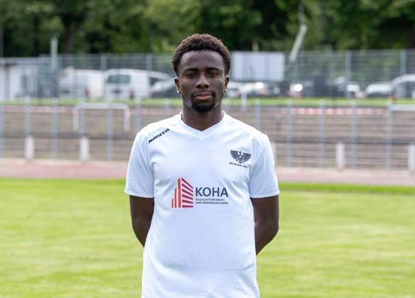 John Adekunle; BFC Preussen; Regionalliga Nordost, Porträttermin 2025 2026, 29.07.2025, Copyright: xSebastianxRäppold MatthiasxKochx