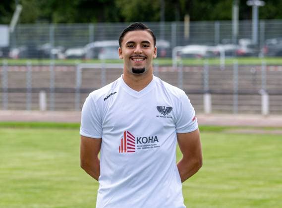 Reda Ouakil; BFC Preussen; Regionalliga Nordost, Porträttermin 2025 2026, 29.07.2025, Copyright: xSebastianxRäppold MatthiasxKochx