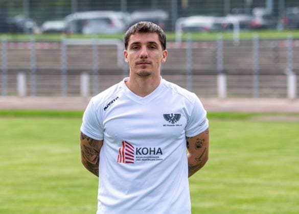 Ben Meyer; BFC Preussen; Regionalliga Nordost, Porträttermin 2025 2026, 29.07.2025, Copyright: xSebastianxRäppold MatthiasxKochx