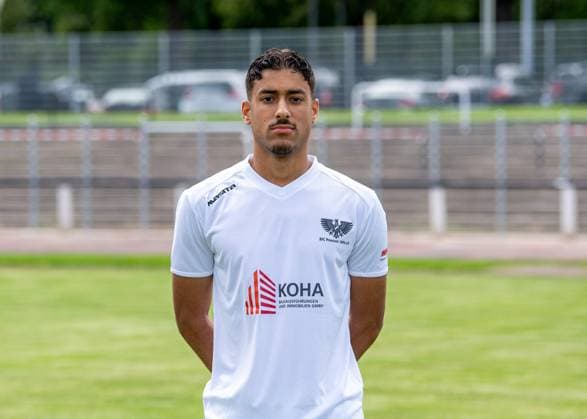 Jasin Abou-Chaker; BFC Preussen; Regionalliga Nordost, Porträttermin 2025 2026, 29.07.2025, Copyright: xSebastianxRäppold MatthiasxKochx