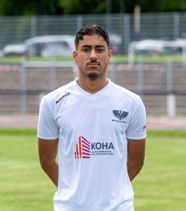 Jasin Abou-Chaker; BFC Preussen; Regionalliga Nordost, Porträttermin 2025 2026, 29.07.2025, Copyright: xSebastianxRäppold MatthiasxKochx