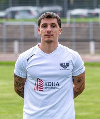 Ben Meyer; BFC Preussen; Regionalliga Nordost, Porträttermin 2025 2026, 29.07.2025, Copyright: xSebastianxRäppold MatthiasxKochx