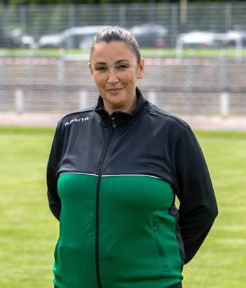 Betreuerin Jenny Zwierzycki; BFC Preussen; Regionalliga Nordost, Porträttermin 2025 2026, 29.07.2025, Copyright: xSebastianxRäppold MatthiasxKochx