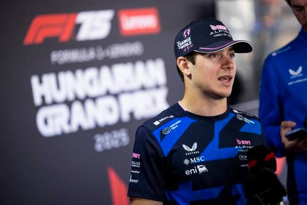 F1 - HUNGARIAN GRAND PRIX 2025 COLAPINTO Franco (arg), Alpine F1 Team A525, portrait during the 2025 Formula 1 Lenovo Hungarian Grand Prix, 14th round of the 2025 FIA Formula One World Championship, WM, Weltmeisterschaft from August 1 to 3, 2025 on the Hungaroring, in Mogyorod, Hungary - MogyorodHungary  Copyright: xJulienxDelfossex