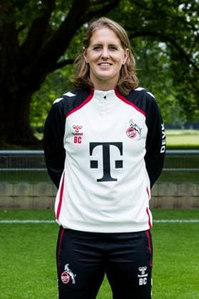 Google Pixel Frauen-Bundesliga, Mannschaftsfoto und Portraittermin; 31.07.2025 Britta Carlson (Trainerin 1. FC Köln) Google Pixel Frauen-Bundesliga, Mannschaftsfoto und Portraittermin Saison 2025 26, Köln, Platz 2 am 31.07.2025 Copyright: xBEAUTIFULxSPORTS Wunderlx