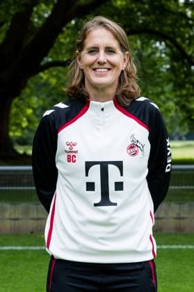 Google Pixel Frauen-Bundesliga, Mannschaftsfoto und Portraittermin; 31.07.2025 Britta Carlson (Trainerin 1. FC Köln) Google Pixel Frauen-Bundesliga, Mannschaftsfoto und Portraittermin Saison 2025 26, Köln, Platz 2 am 31.07.2025 Copyright: xBEAUTIFULxSPORTS Wunderlx