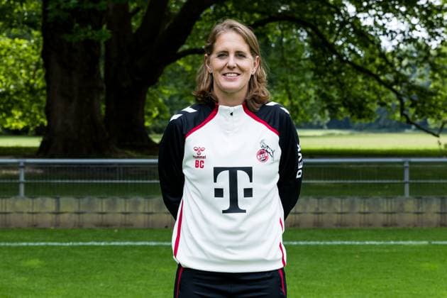 Google Pixel Frauen-Bundesliga, Mannschaftsfoto und Portraittermin; 31.07.2025 Britta Carlson (Trainerin 1. FC Köln) Google Pixel Frauen-Bundesliga, Mannschaftsfoto und Portraittermin Saison 2025 26, Köln, Platz 2 am 31.07.2025 Copyright: xBEAUTIFULxSPORTS Wunderlx