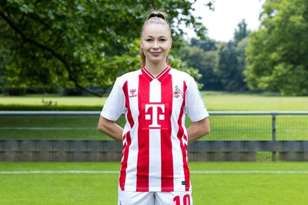 Google Pixel Frauen-Bundesliga, Mannschaftsfoto und Portraittermin; 31.07.2025 Weronika Zawistowska (1. FC Köln, 10) Google Pixel Frauen-Bundesliga, Mannschaftsfoto und Portraittermin Saison 2025 26, Köln, Platz 2 am 31.07.2025 Copyright: xBEAUTIFULxSPORTS Wunderlx