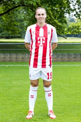 Google Pixel Frauen-Bundesliga, Mannschaftsfoto und Portraittermin; 31.07.2025 Dora Zeller (1. FC Köln, 19) Google Pixel Frauen-Bundesliga, Mannschaftsfoto und Portraittermin Saison 2025 26, Köln, Platz 2 am 31.07.2025 Copyright: xBEAUTIFULxSPORTS Wunderlx