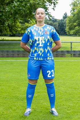 Google Pixel Frauen-Bundesliga, Mannschaftsfoto und Portraittermin; 31.07.2025 Aurora Mikalsen (1. FC Köln, 23) Google Pixel Frauen-Bundesliga, Mannschaftsfoto und Portraittermin Saison 2025 26, Köln, Platz 2 am 31.07.2025 Copyright: xBEAUTIFULxSPORTS Wunderlx