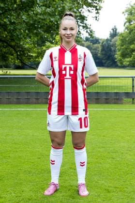 Google Pixel Frauen-Bundesliga, Mannschaftsfoto und Portraittermin; 31.07.2025 Weronika Zawistowska (1. FC Köln, 10) Google Pixel Frauen-Bundesliga, Mannschaftsfoto und Portraittermin Saison 2025 26, Köln, Platz 2 am 31.07.2025 Copyright: xBEAUTIFULxSPORTS Wunderlx
