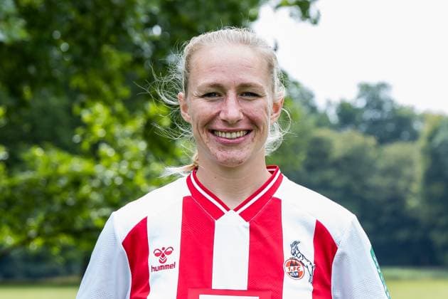 Google Pixel Frauen-Bundesliga, Mannschaftsfoto und Portraittermin; 31.07.2025 Pauline Bremer (1. FC Köln, 11) Google Pixel Frauen-Bundesliga, Mannschaftsfoto und Portraittermin Saison 2025 26, Köln, Platz 2 am 31.07.2025 Copyright: xBEAUTIFULxSPORTS Wunderlx