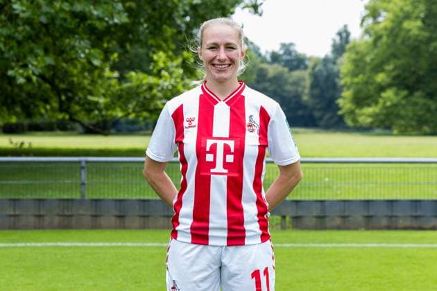 Google Pixel Frauen-Bundesliga, Mannschaftsfoto und Portraittermin; 31.07.2025 Pauline Bremer (1. FC Köln, 11) Google Pixel Frauen-Bundesliga, Mannschaftsfoto und Portraittermin Saison 2025 26, Köln, Platz 2 am 31.07.2025 Copyright: xBEAUTIFULxSPORTS Wunderlx