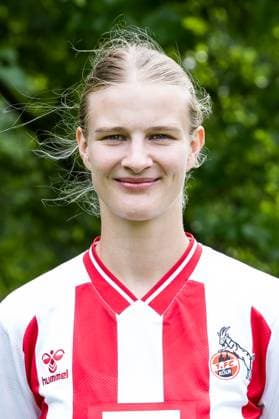 Google Pixel Frauen-Bundesliga, Mannschaftsfoto und Portraittermin; 31.07.2025 Anna-Lena Stolze (1. FC Köln, 7) Google Pixel Frauen-Bundesliga, Mannschaftsfoto und Portraittermin Saison 2025 26, Köln, Platz 2 am 31.07.2025 Copyright: xBEAUTIFULxSPORTS Wunderlx