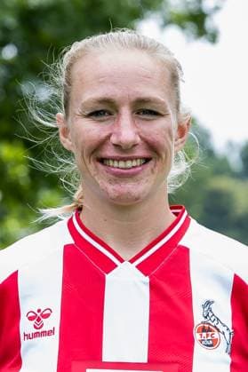 Google Pixel Frauen-Bundesliga, Mannschaftsfoto und Portraittermin; 31.07.2025 Pauline Bremer (1. FC Köln, 11) Google Pixel Frauen-Bundesliga, Mannschaftsfoto und Portraittermin Saison 2025 26, Köln, Platz 2 am 31.07.2025 Copyright: xBEAUTIFULxSPORTS Wunderlx