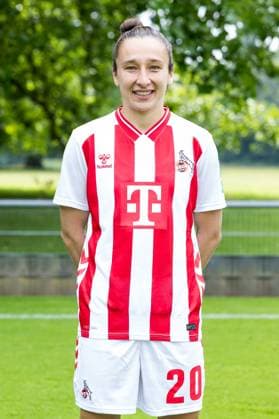 Google Pixel Frauen-Bundesliga, Mannschaftsfoto und Portraittermin; 31.07.2025 Sylwia Matysik (1. FC Köln, 20) Google Pixel Frauen-Bundesliga, Mannschaftsfoto und Portraittermin Saison 2025 26, Köln, Platz 2 am 31.07.2025 Copyright: xBEAUTIFULxSPORTS Wunderlx