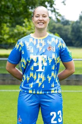 Google Pixel Frauen-Bundesliga, Mannschaftsfoto und Portraittermin; 31.07.2025 Aurora Mikalsen (1. FC Köln, 23) Google Pixel Frauen-Bundesliga, Mannschaftsfoto und Portraittermin Saison 2025 26, Köln, Platz 2 am 31.07.2025 Copyright: xBEAUTIFULxSPORTS Wunderlx