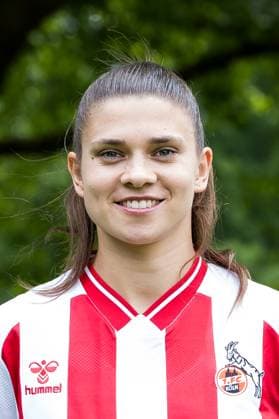 Google Pixel Frauen-Bundesliga, Mannschaftsfoto und Portraittermin; 31.07.2025 Martyna Wiankowska (1. FC Köln, 26) Google Pixel Frauen-Bundesliga, Mannschaftsfoto und Portraittermin Saison 2025 26, Köln, Platz 2 am 31.07.2025 Copyright: xBEAUTIFULxSPORTS Wunderlx