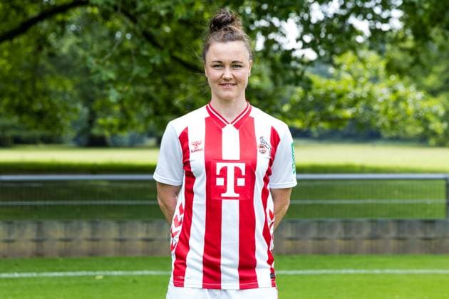 Google Pixel Frauen-Bundesliga, Mannschaftsfoto und Portraittermin; 31.07.2025 Marina Hegering (1. FC Köln, 33) Google Pixel Frauen-Bundesliga, Mannschaftsfoto und Portraittermin Saison 2025 26, Köln, Platz 2 am 31.07.2025 Copyright: xBEAUTIFULxSPORTS Wunderlx