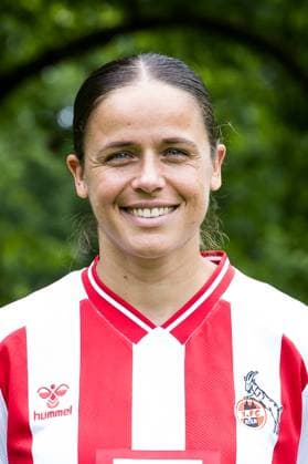 Google Pixel Frauen-Bundesliga, Mannschaftsfoto und Portraittermin; 31.07.2025 Laura Feiersinger (1. FC Köln, 27) Google Pixel Frauen-Bundesliga, Mannschaftsfoto und Portraittermin Saison 2025 26, Köln, Platz 2 am 31.07.2025 Copyright: xBEAUTIFULxSPORTS Wunderlx